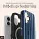 AVY Apple iPhone 16 Hoesje MagSafe Back Cover Blue Society afbeelding 2