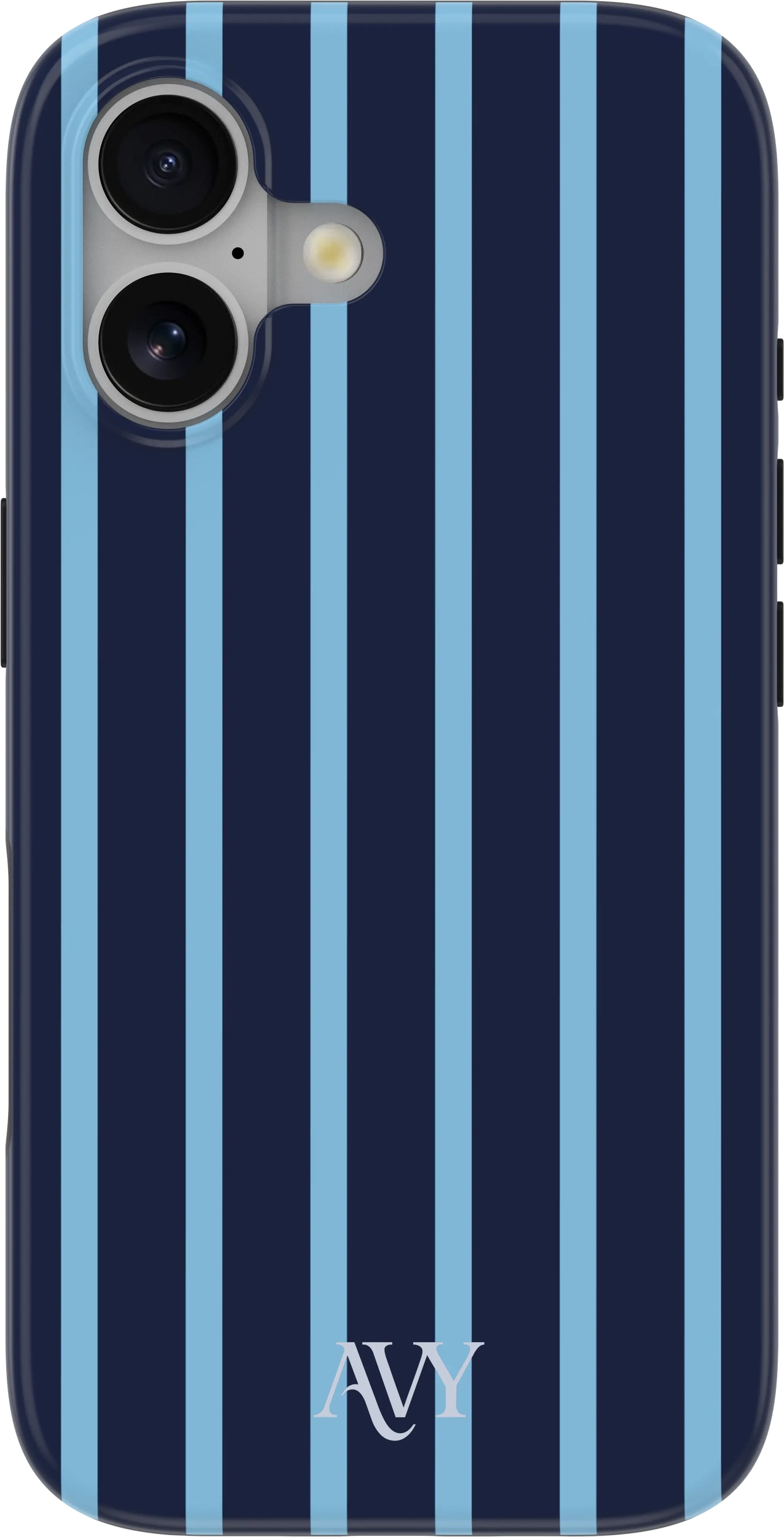 AVY Apple iPhone 16 Hoesje MagSafe Back Cover Blue Society afbeelding 1