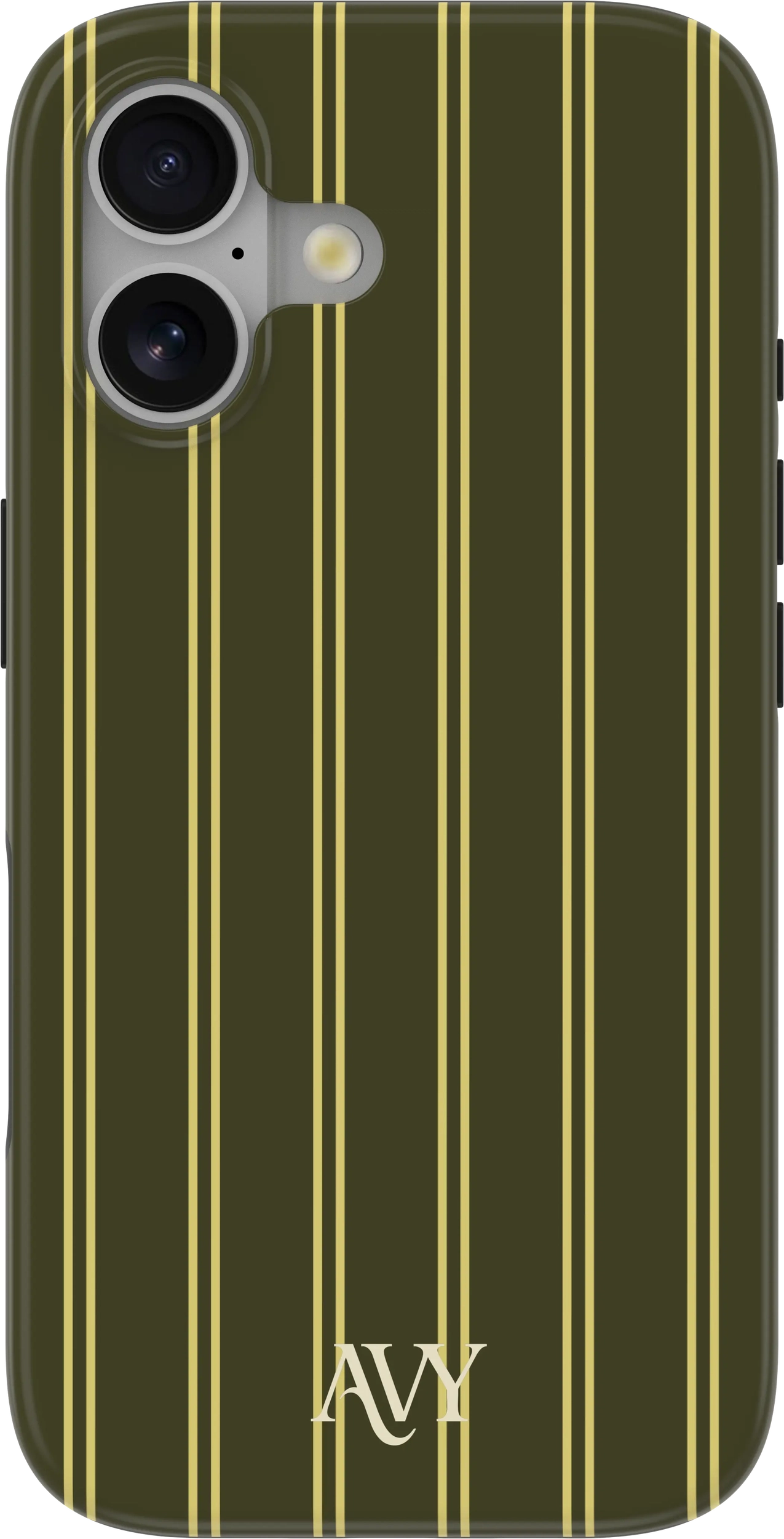 AVY Apple iPhone 16 Hoesje MagSafe Back Cover Martini Olive afbeelding 1