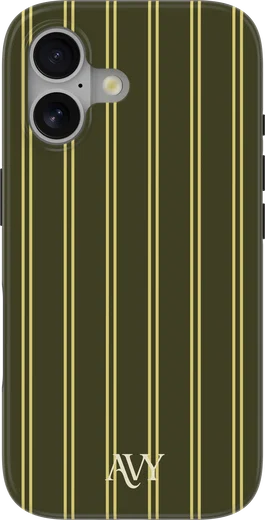 AVY Apple iPhone 16 Hoesje MagSafe Back Cover Martini Olive afbeelding 1