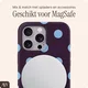 AVY Apple iPhone 16 Pro Hoesje MagSafe Back Cover Blueberry Wine afbeelding 3
