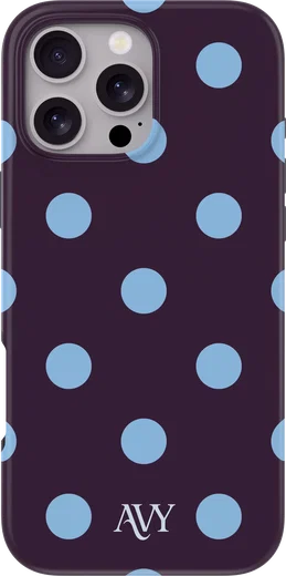 AVY Apple iPhone 16 Pro Hoesje MagSafe Back Cover Blueberry Wine afbeelding 1
