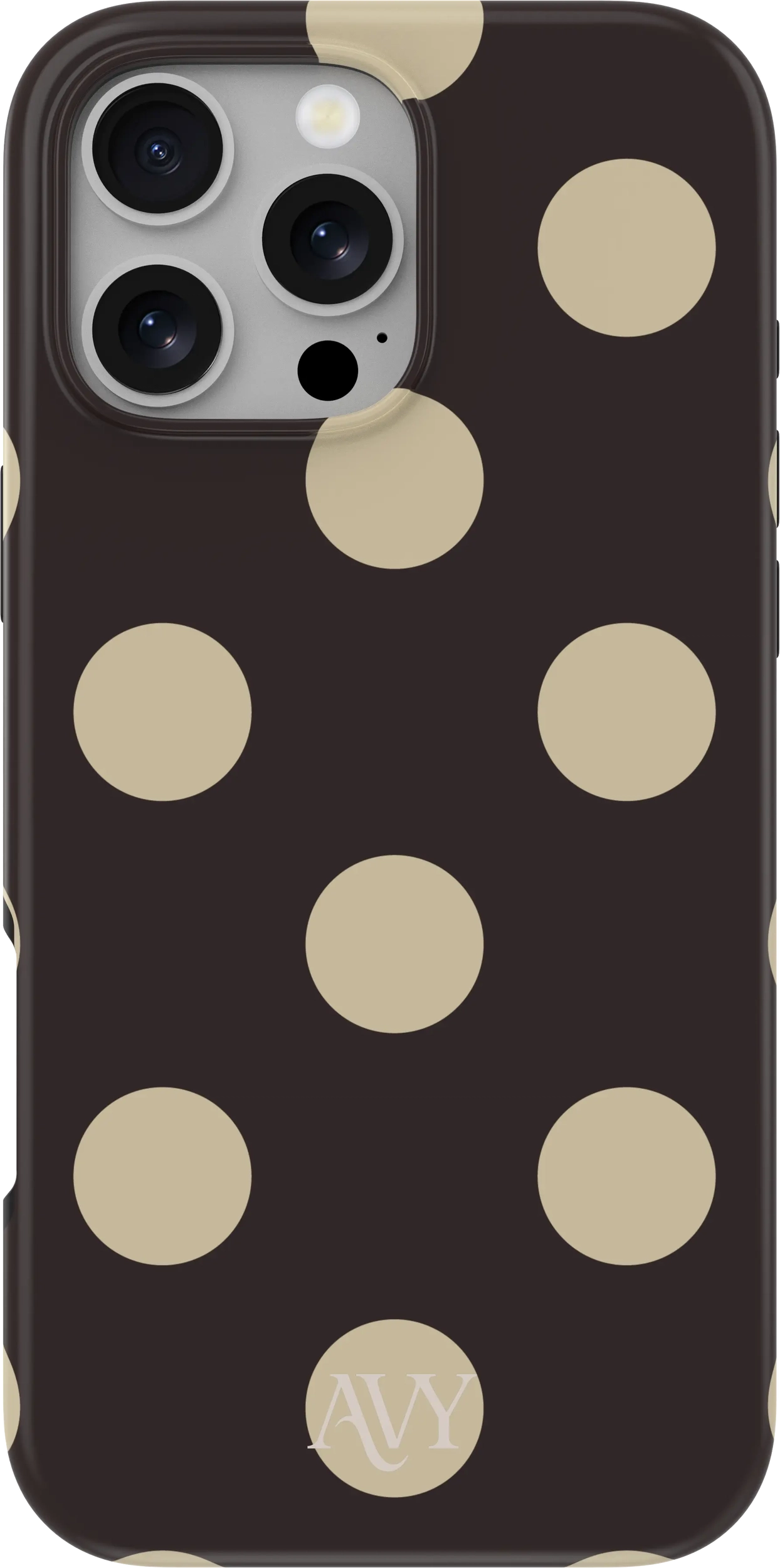 AVY Apple iPhone 16 Pro Hoesje MagSafe Back Cover Tiramisu afbeelding 1