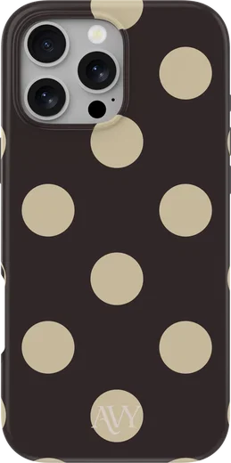 AVY Apple iPhone 16 Pro Hoesje MagSafe Back Cover Tiramisu afbeelding 1