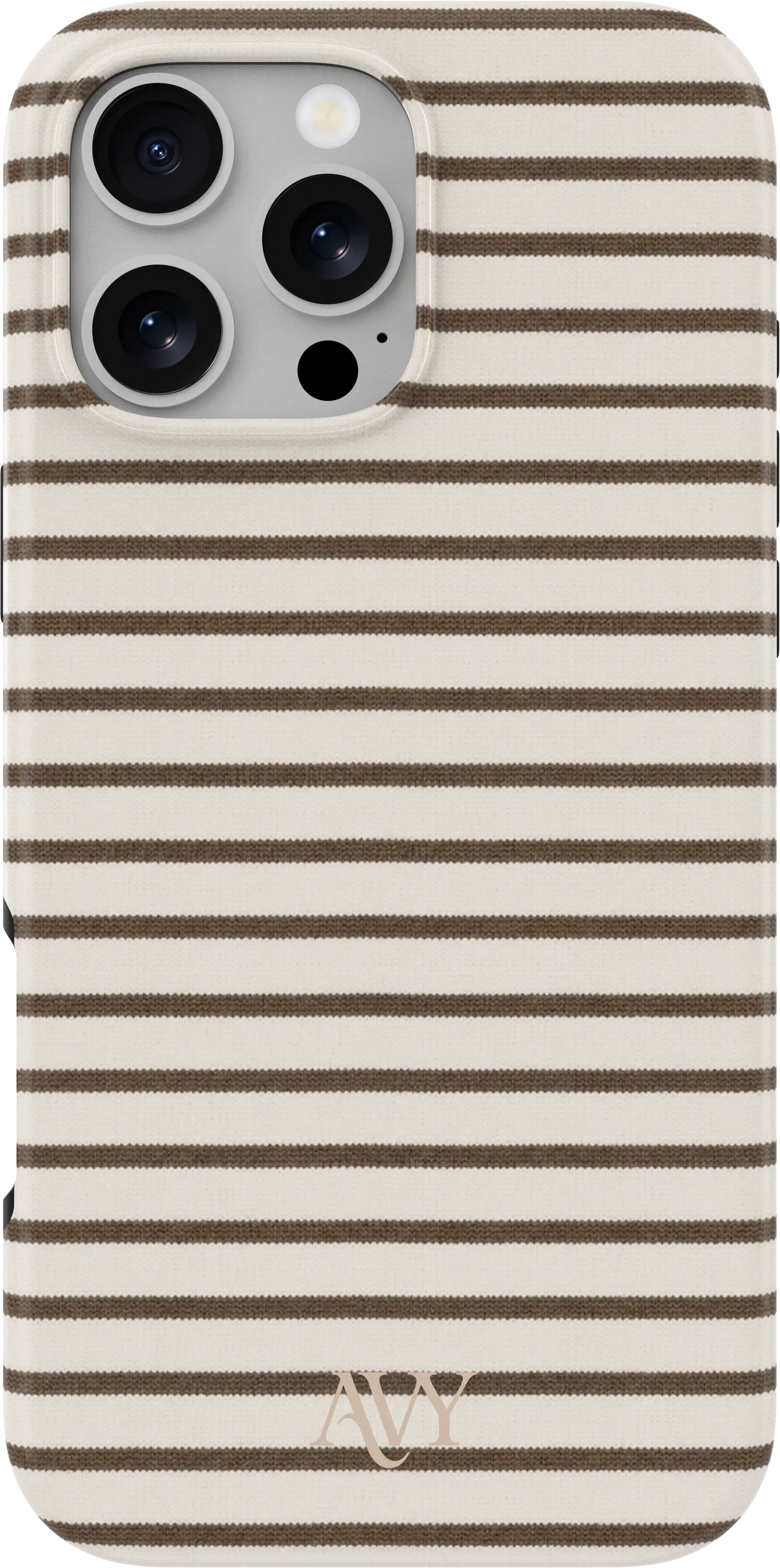 AVY Apple iPhone 16 Pro Hoesje MagSafe Back Cover Cafe Creme afbeelding 1