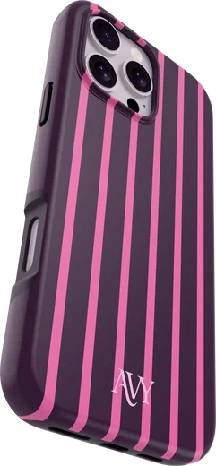AVY Apple iPhone 16 Pro Hoesje MagSafe Back Cover Cherry Wine afbeelding 7