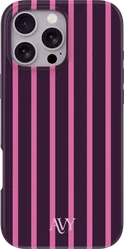 AVY Apple iPhone 16 Pro Hoesje MagSafe Back Cover Cherry Wine afbeelding