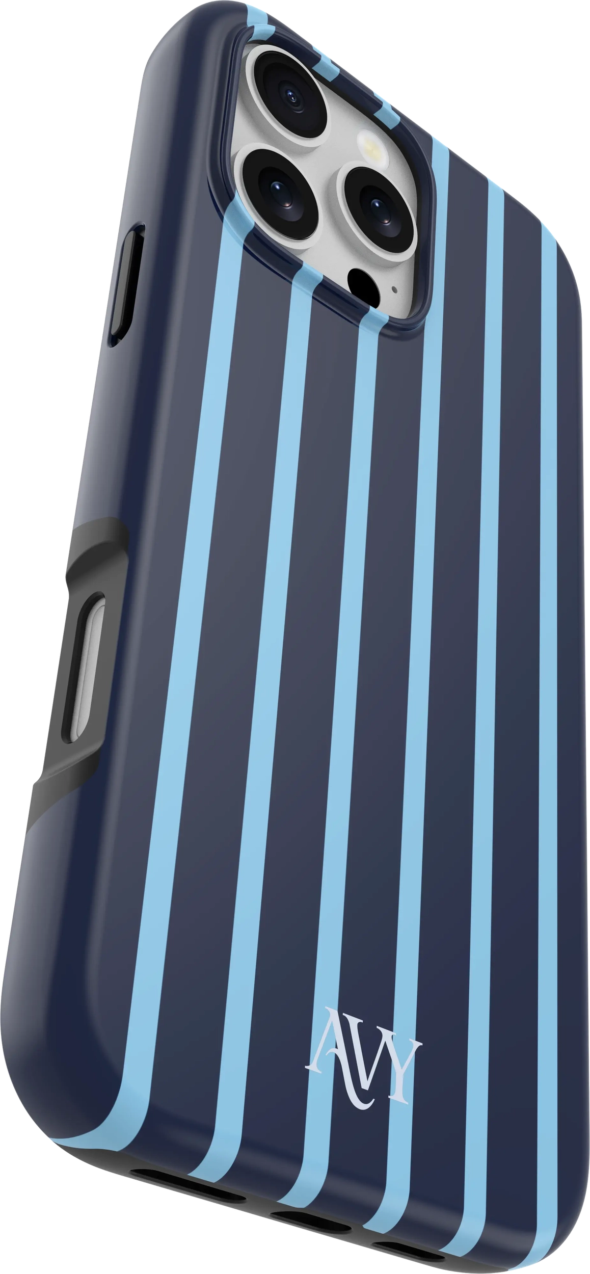 AVY Apple iPhone 16 Pro Hoesje MagSafe Back Cover Blue Society afbeelding 7