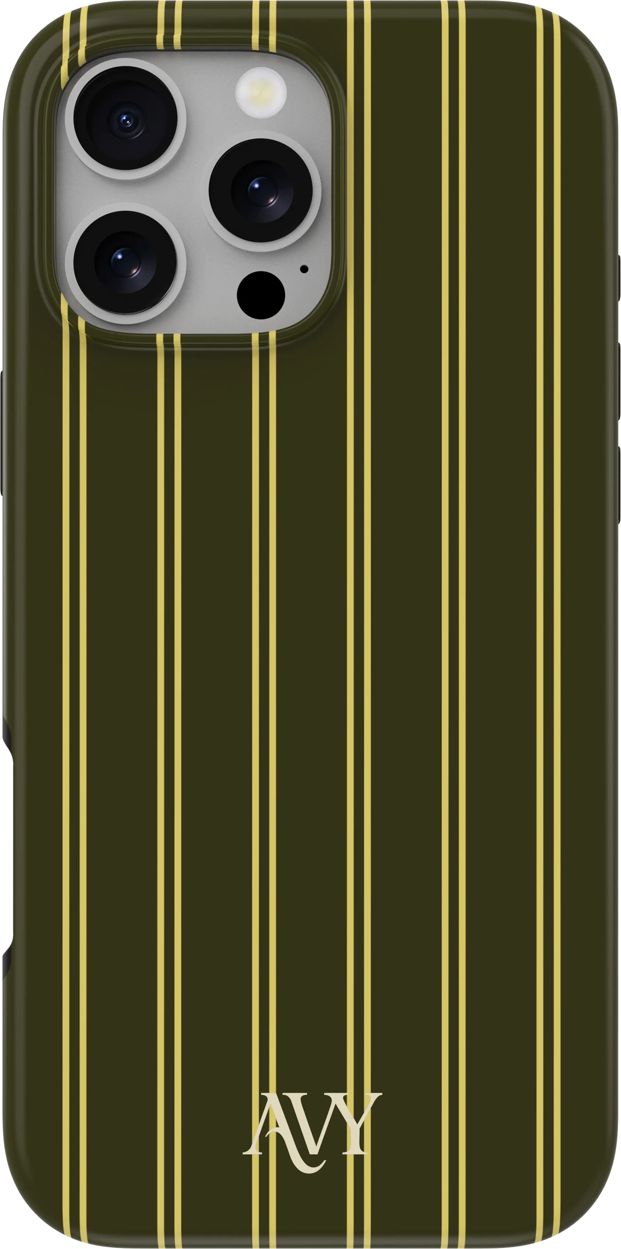 AVY Apple iPhone 16 Pro Hoesje MagSafe Back Cover Martini Olive afbeelding 1