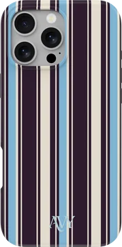 AVY Apple iPhone 16 Pro Hoesje MagSafe Back Cover Oxford Stripe