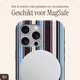 AVY Apple iPhone 16 Pro Hoesje MagSafe Back Cover Oxford Stripe afbeelding 3