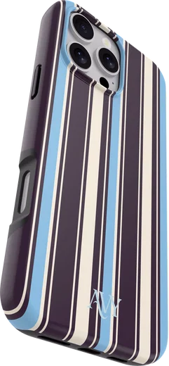 AVY Apple iPhone 16 Pro Hoesje MagSafe Back Cover Oxford Stripe afbeelding 8