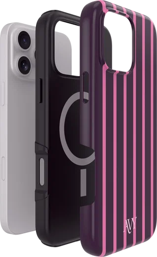 AVY Apple iPhone 16 Pro Max Hoesje MagSafe Back Cover Cherry Wine afbeelding 9