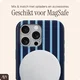 AVY Apple iPhone 16 Pro Max Hoesje MagSafe Back Cover Blue Society afbeelding 3