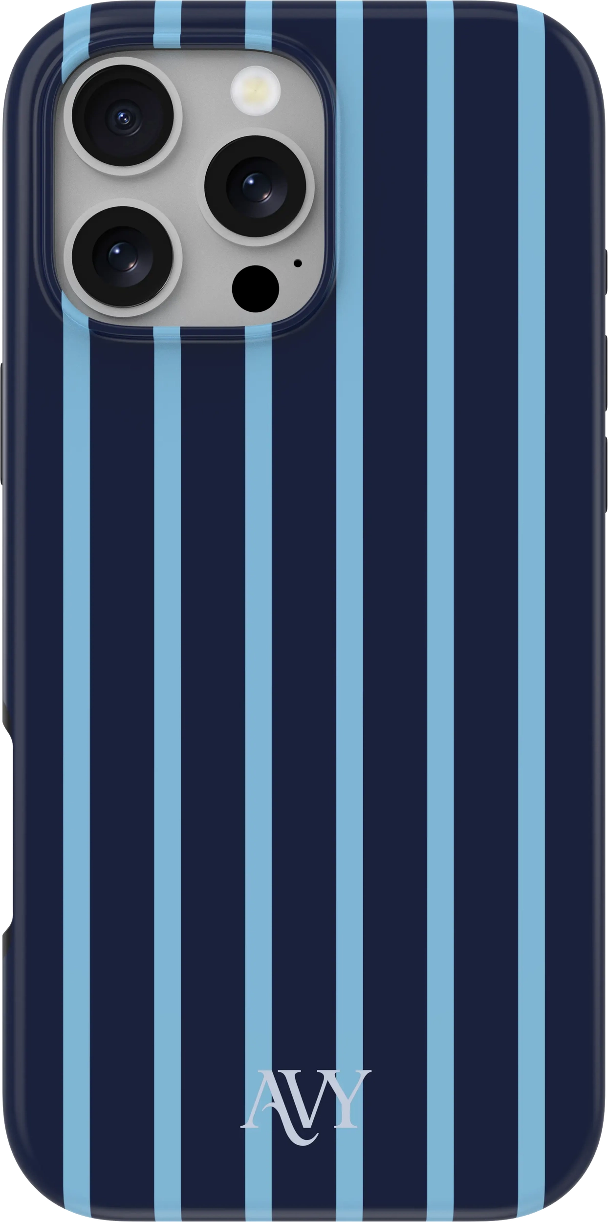 AVY Apple iPhone 16 Pro Max Hoesje MagSafe Back Cover Blue Society afbeelding 1