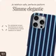 AVY Apple iPhone 16 Pro Max Hoesje MagSafe Back Cover Blue Society afbeelding 6