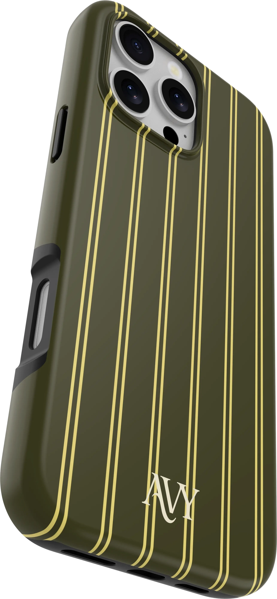 AVY Apple iPhone 16 Pro Max Hoesje MagSafe Back Cover Martini Olive afbeelding 8