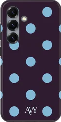 AVY Samsung Galaxy S24 Hoesje MagSafe Back Cover Blueberry Wine afbeelding
