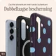 AVY Samsung Galaxy S24 Hoesje MagSafe Back Cover Blueberry Wine afbeelding 2