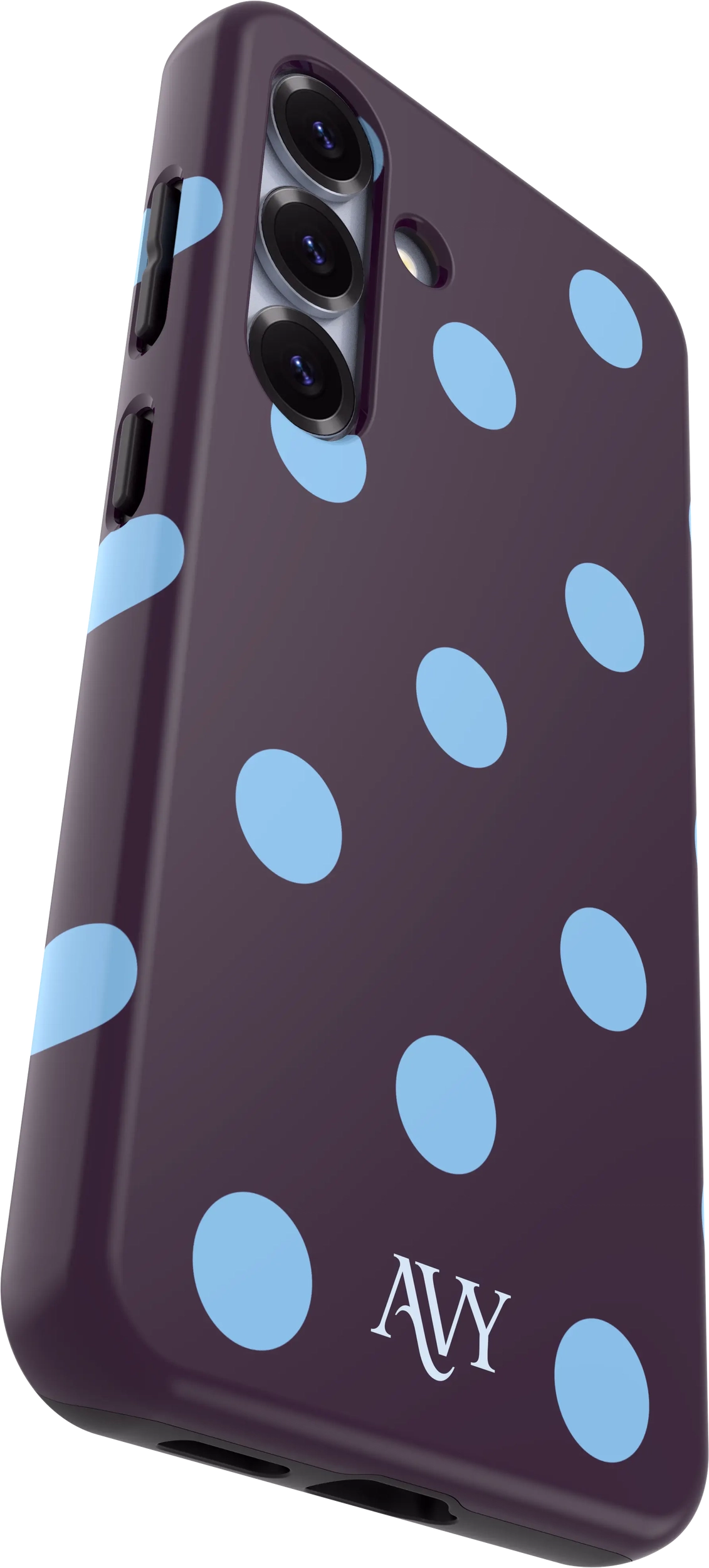 AVY Samsung Galaxy S24 Hoesje MagSafe Back Cover Blueberry Wine afbeelding 8