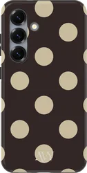 AVY Samsung Galaxy S24 Hoesje MagSafe Back Cover Tiramisu afbeelding
