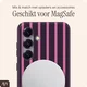 AVY Samsung Galaxy S24 Hoesje MagSafe Back Cover Cherry Wine afbeelding 3