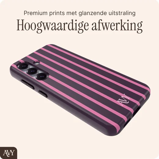 AVY Samsung Galaxy S24 Hoesje MagSafe Back Cover Cherry Wine afbeelding 7
