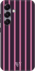 AVY Samsung Galaxy S24 Hoesje MagSafe Back Cover Cherry Wine afbeelding