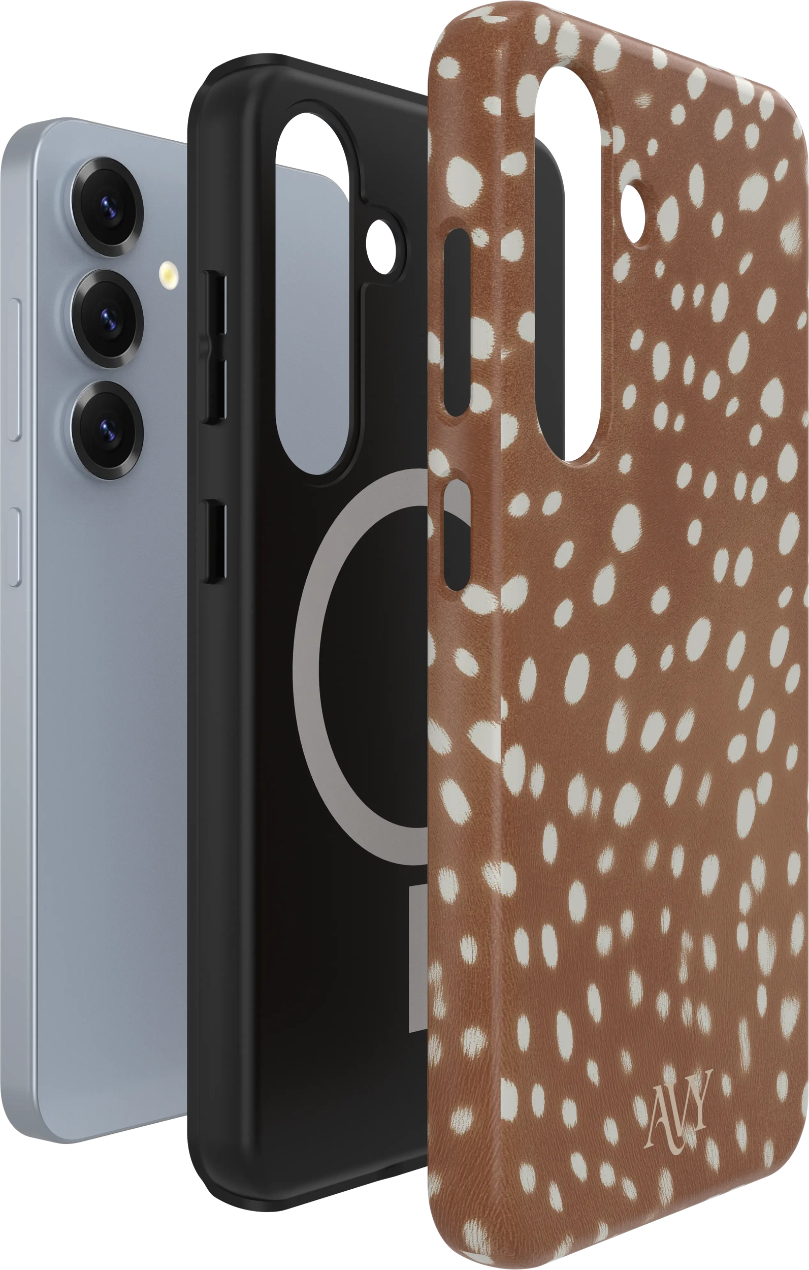 AVY Samsung Galaxy S24 Plus Hoesje MagSafe Back Cover Bambi afbeelding 9