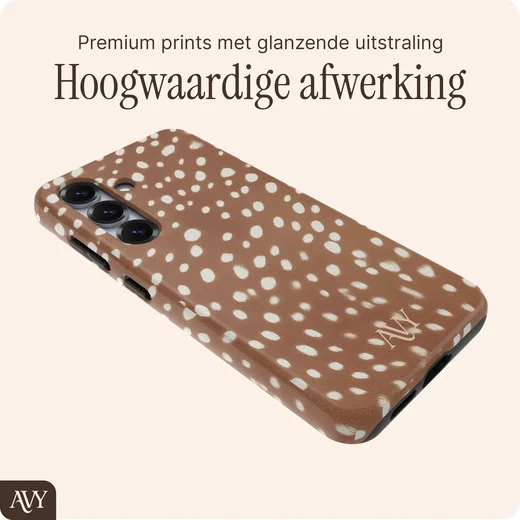 AVY Samsung Galaxy S24 Plus Hoesje MagSafe Back Cover Bambi afbeelding 7