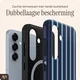 AVY Samsung Galaxy S24 Plus Hoesje MagSafe Back Cover Blue Society afbeelding 2