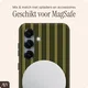 AVY Samsung Galaxy S24 Plus Hoesje MagSafe Back Cover Martini Olive afbeelding 3