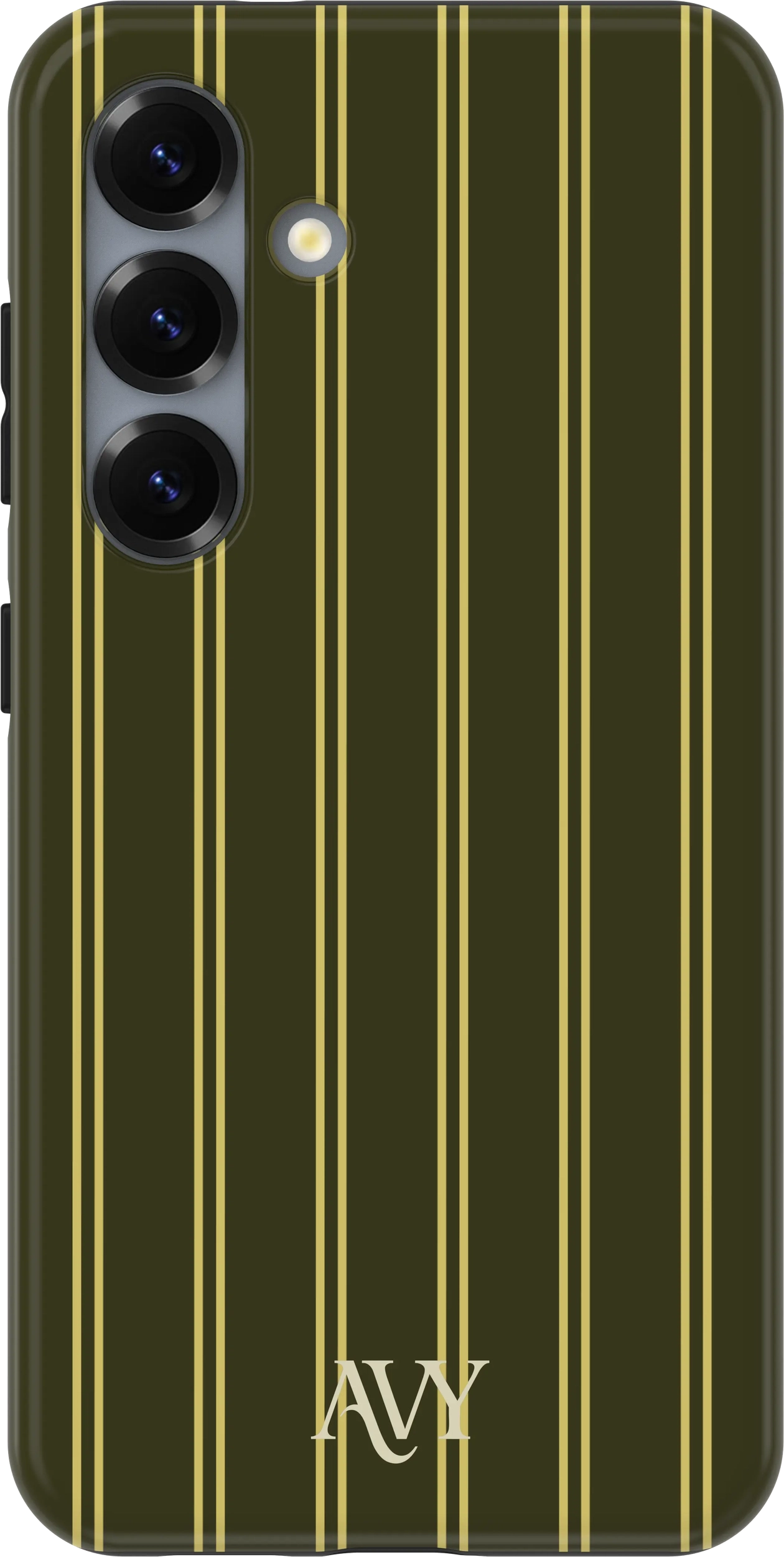 AVY Samsung Galaxy S24 Plus Hoesje MagSafe Back Cover Martini Olive afbeelding 1