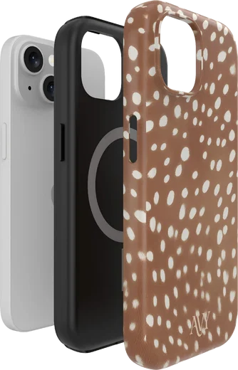 AVY Apple iPhone 15 Hoesje MagSafe Back Cover Bambi afbeelding 9