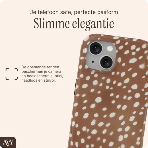 AVY Apple iPhone 15 Hoesje MagSafe Back Cover Bambi afbeelding 6