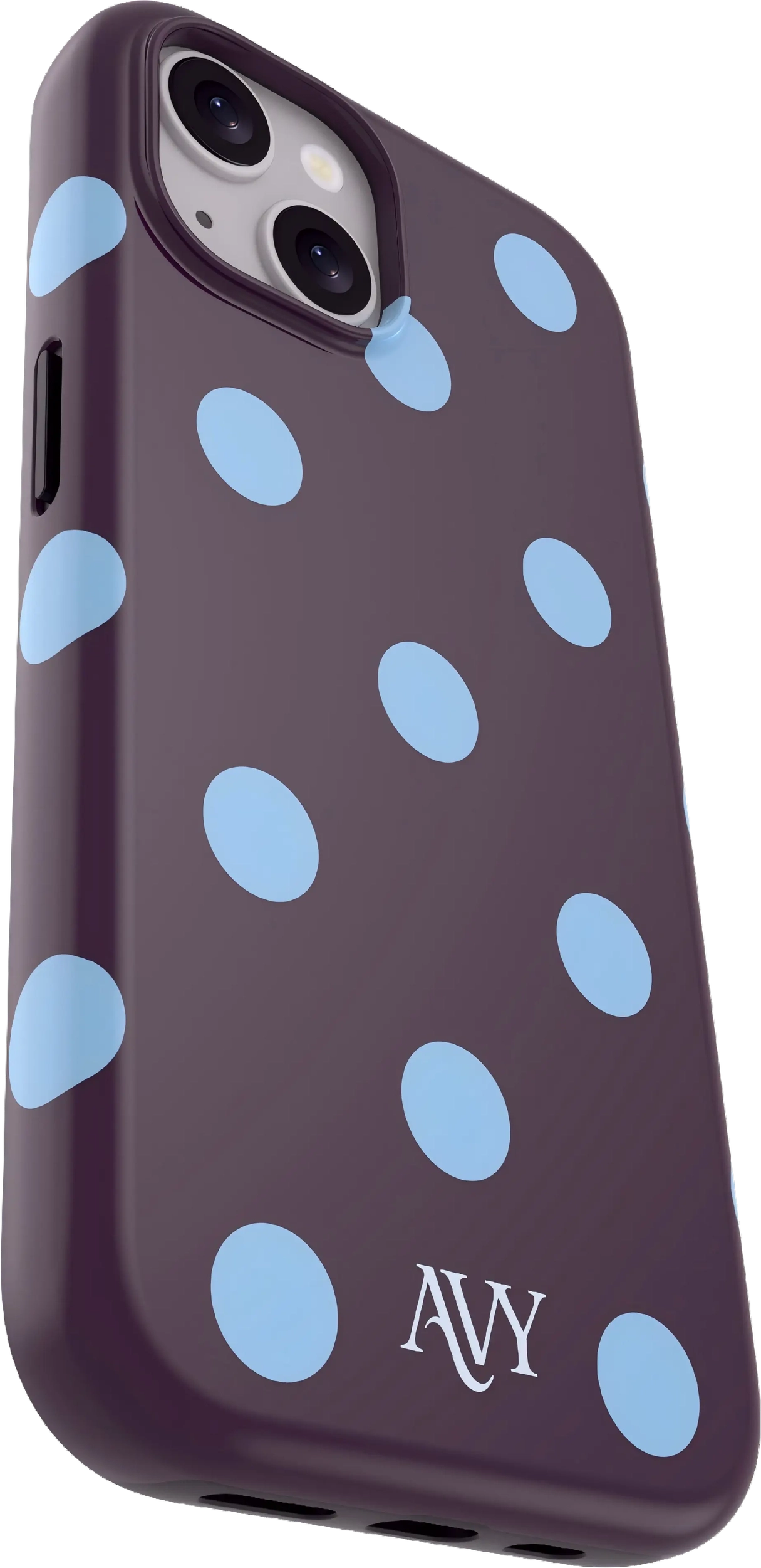 AVY Apple iPhone 15 Hoesje MagSafe Back Cover Blueberry Wine afbeelding 8