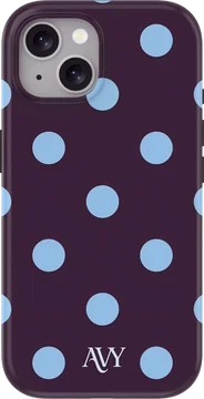 AVY Apple iPhone 15 Hoesje MagSafe Back Cover Blueberry Wine