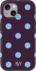 AVY Apple iPhone 15 Hoesje MagSafe Back Cover Blueberry Wine afbeelding