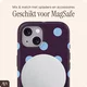 AVY Apple iPhone 15 Hoesje MagSafe Back Cover Blueberry Wine afbeelding 3