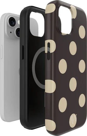 AVY Apple iPhone 15 Hoesje MagSafe Back Cover Tiramisu afbeelding 9