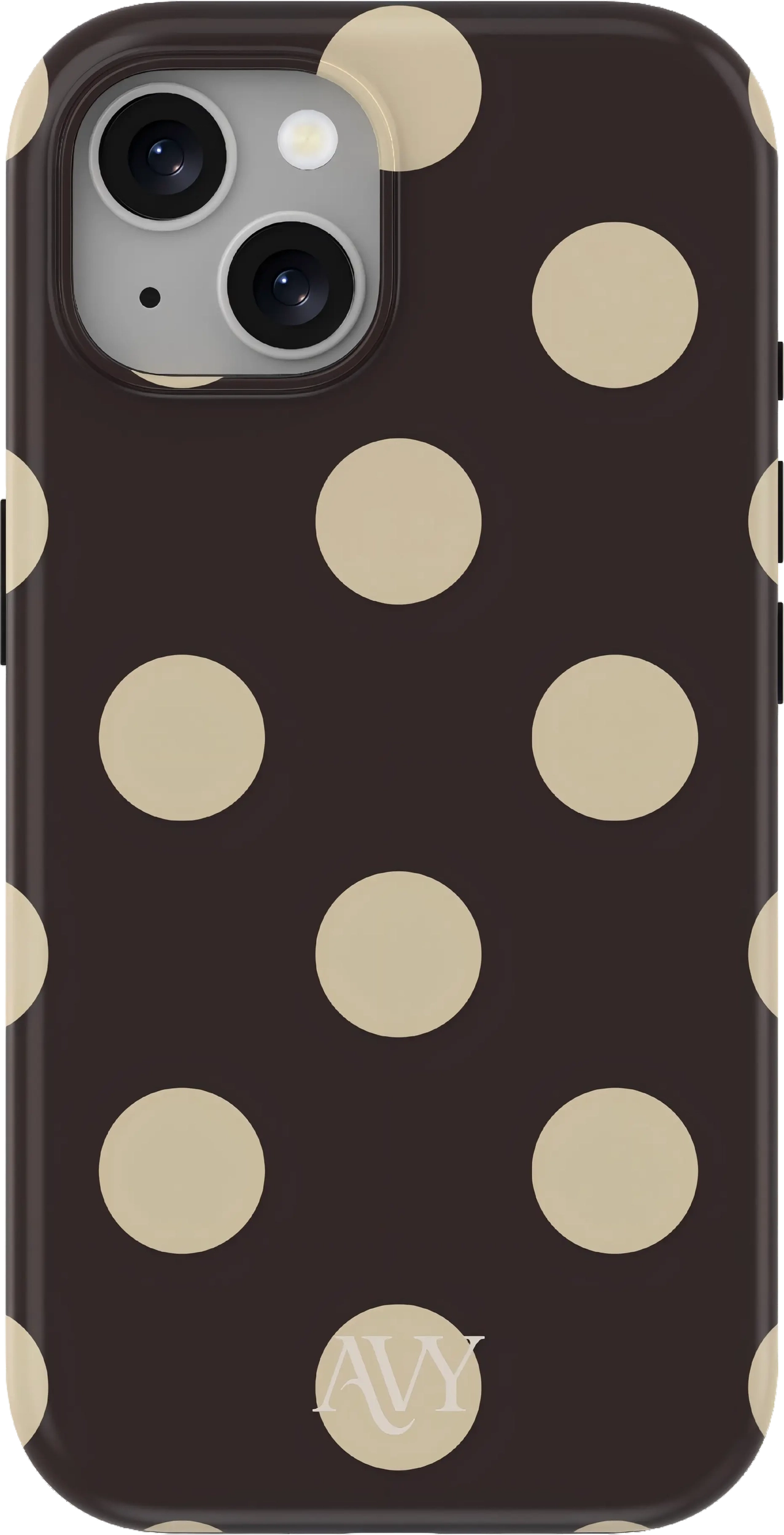 AVY Apple iPhone 15 Hoesje MagSafe Back Cover Tiramisu afbeelding 1