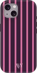 AVY Apple iPhone 15 Hoesje MagSafe Back Cover Cherry Wine afbeelding