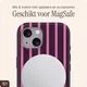 AVY Apple iPhone 15 Hoesje MagSafe Back Cover Cherry Wine afbeelding 3