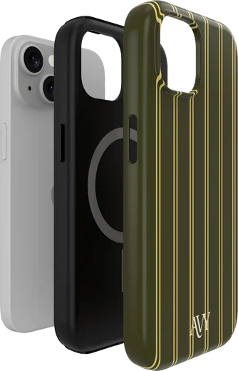 AVY Apple iPhone 15 Hoesje MagSafe Back Cover Martini Olive afbeelding 9