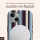 AVY Apple iPhone 15 Hoesje MagSafe Back Cover Oxford Stripe afbeelding 3
