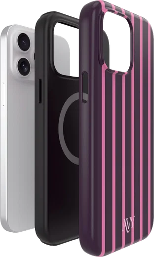 AVY Apple iPhone 15 Pro Hoesje MagSafe Back Cover Cherry Wine afbeelding 9