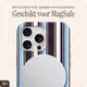 AVY Apple iPhone 15 Pro Hoesje MagSafe Back Cover Oxford Stripe afbeelding 3