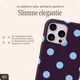 AVY Apple iPhone 15 Pro Max Hoesje MagSafe Back Cover Blueberry Wine afbeelding 6