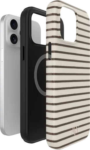 AVY Apple iPhone 15 Pro Max Hoesje MagSafe Back Cover Cafe Creme afbeelding 9