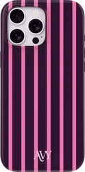 AVY Apple iPhone 15 Pro Max Hoesje MagSafe Back Cover Cherry Wine afbeelding